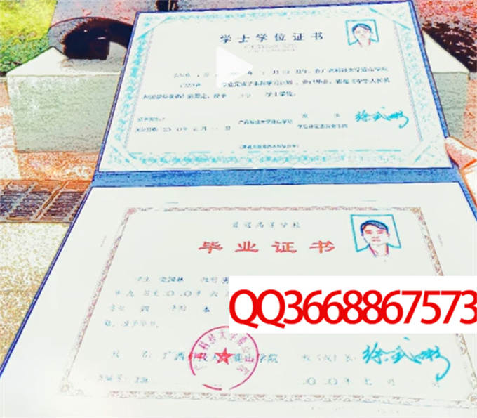 广西科技大学鹿山学院2020毕业证样本