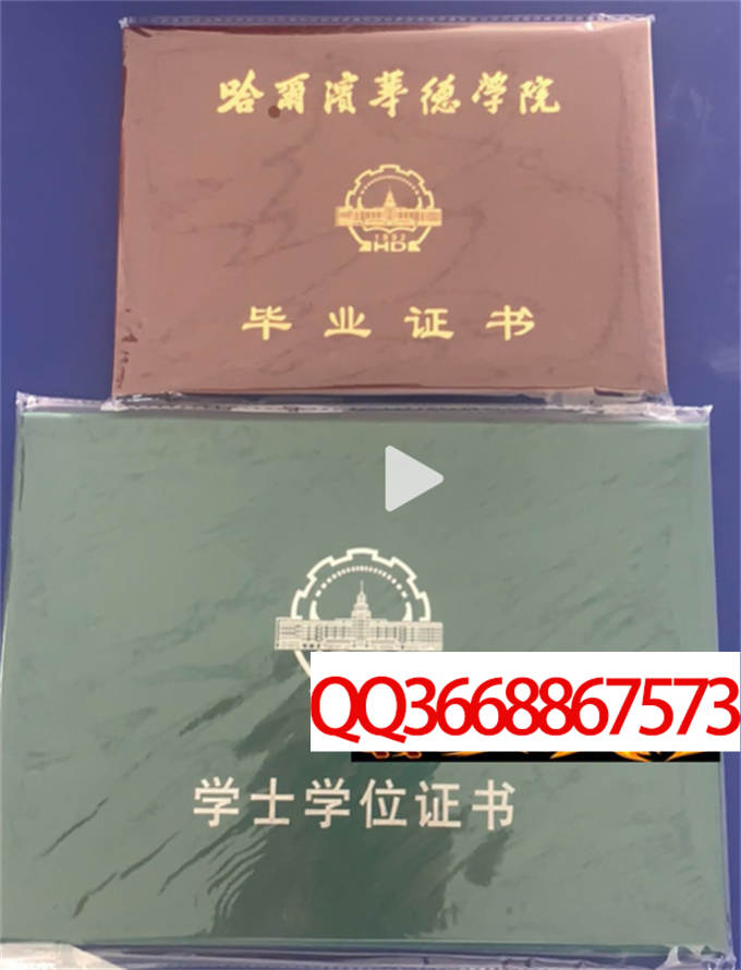 哈尔滨华德学院2023年毕业证样本