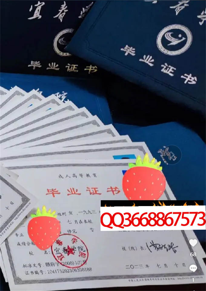 宜春学院2023年毕业证样本