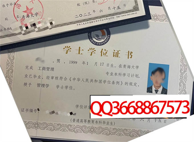 青海大学2023年学位证样本