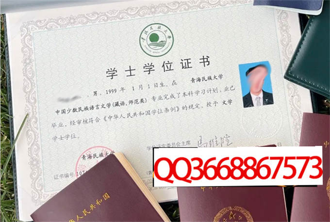 青海民族大学2023年学位证样本