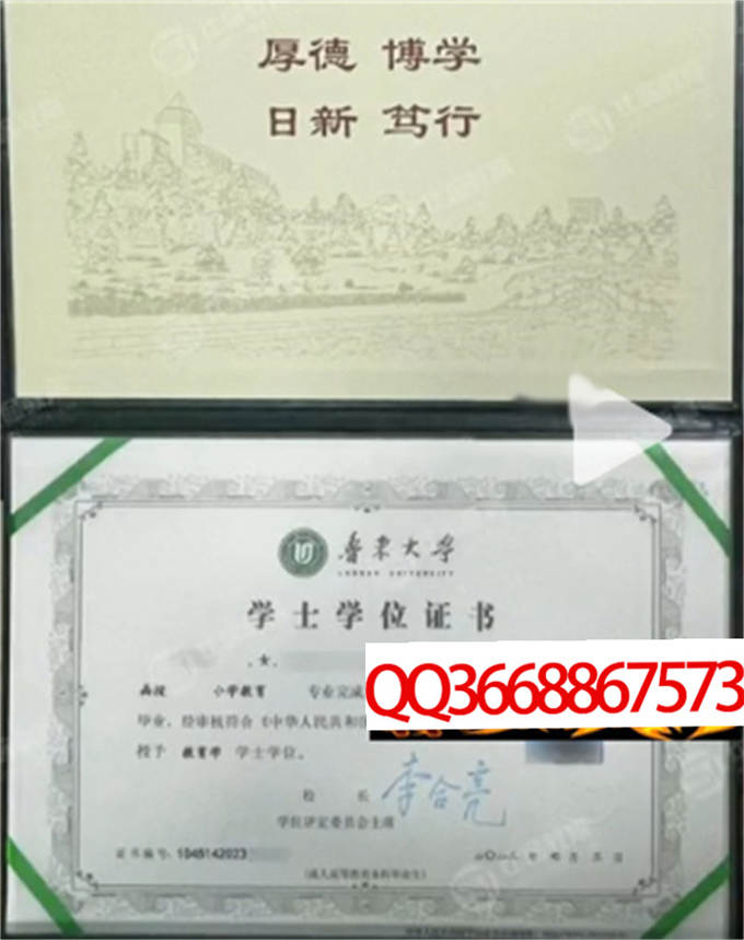 鲁东大学2023年学位证样本