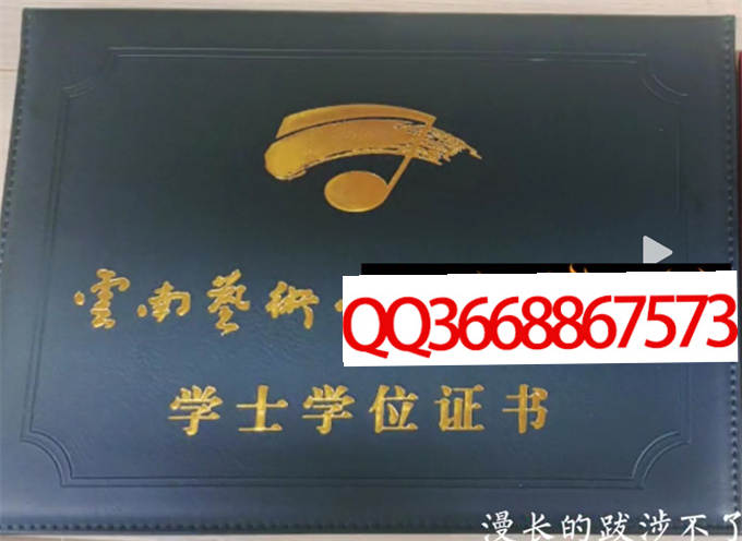 云南艺术学院文华学院2023年学位证样本